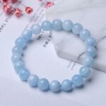 Blue Aquamarine Calming Bracelet - Grounding & Soothing - Image 5