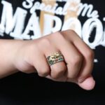 Exclusive:  Pixiu Abacus Turquoise Ring - Fortune Keeper - Image 4