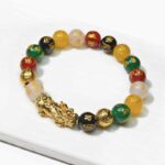 Pixiu Five Elements Crystal Bracelet – Align with Abundance and Elemental Balance - Image 5