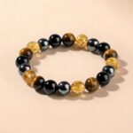 Exclusive:  Quadruple Protection Bracelet - Tiger’s Eye, Obsidian, Hematite, Citrine