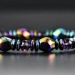 Rainbow Magnetic Hematite Wellness Bracelet - Image 3