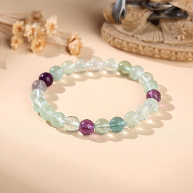 RainbowFluoriteHealingBracelet1.jpg Rainbow Fluorite Healing Bracelet - Image 1