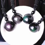 Rainbow Obsidian Necklace - Eye of Truth - Image 11