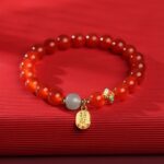 Red Agate Good Fortune Bracelet - Image 6