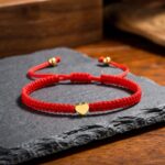 Exclusive:  Red String Heart Bracelet*10pcs - Image 7