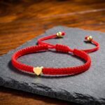 Exclusive:  Red String Heart Bracelet*10pcs - Image 8