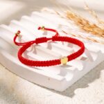Exclusive:  Red String Heart Bracelet*10pcs - Image 5