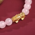 Rose Quartz Pixiu Love & Abundance Bracelet - Image 3
