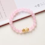 Rose Quartz Pixiu Love & Abundance Bracelet - Image 6
