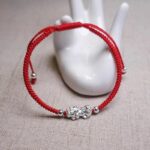 Red String Silver Pixiu Bracelet - Attract Windfall Luck - Image 4