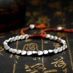 Tibetan Copper Beads Bracelet Handmade - For Healing, Strength & Protection - Image 4
