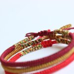 Tibetan Handmade Knot Bracelets - For Security*10pcs