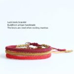 Tibetan Handmade Knot Bracelets - For Security*10pcs - Image 2