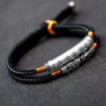 Tibetan Mantra Double Bracelet - For Luck & Protection - Image 5
