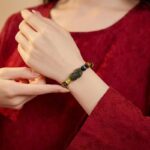 Exclusive:  Tri-Color Tiger’s Eye Pixiu Wealth Bracelet - Image 3