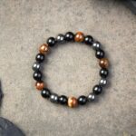 Triple Protection Bracelet - Tiger’s Eye, Obsidian, Hematite - Image 14