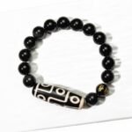 Ultimate Luck DZI 9 Eyes Obsidian Bracelet - Image 5