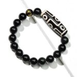 Ultimate Luck DZI 9 Eyes Obsidian Bracelet - Image 3