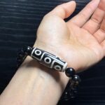 Ultimate Luck DZI 9 Eyes Obsidian Bracelet - Image 7