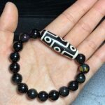 Ultimate Luck DZI 9 Eyes Obsidian Bracelet - Image 9
