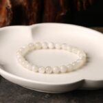 White Moonstone Bracelet - Feminine Energy - Image 3