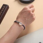 Blue String White Agate Bracelet - Give the Gift of Peace - Image 4