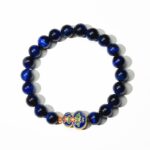 Wu Lou Blue Tiger Eye Wellness Bracelet - Feng Shui Bracelet for Health