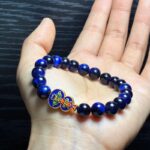 Wu Lou Blue Tiger Eye Wellness Bracelet - Feng Shui Bracelet for Health - Image 5