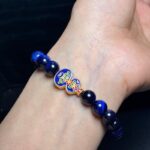 Wu Lou Blue Tiger Eye Wellness Bracelet - Feng Shui Bracelet for Health - Image 6