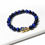 Wu Lou Blue Tiger Eye Wellness Bracelet - Feng Shui Bracelet for Health - Image 8